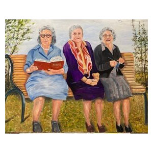 "Friends" Oil on Canvas | 30x24